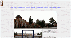 Desktop Screenshot of music-research-inst.org