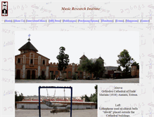 Tablet Screenshot of music-research-inst.org